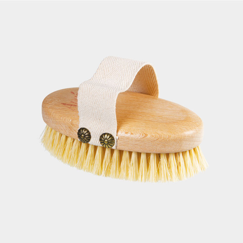 Brosse de massage en fibres de tampico