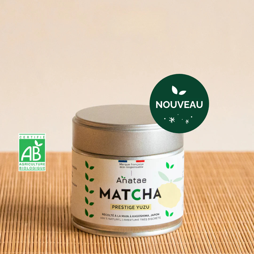 Thé Vert Matcha Bio au Yuzu